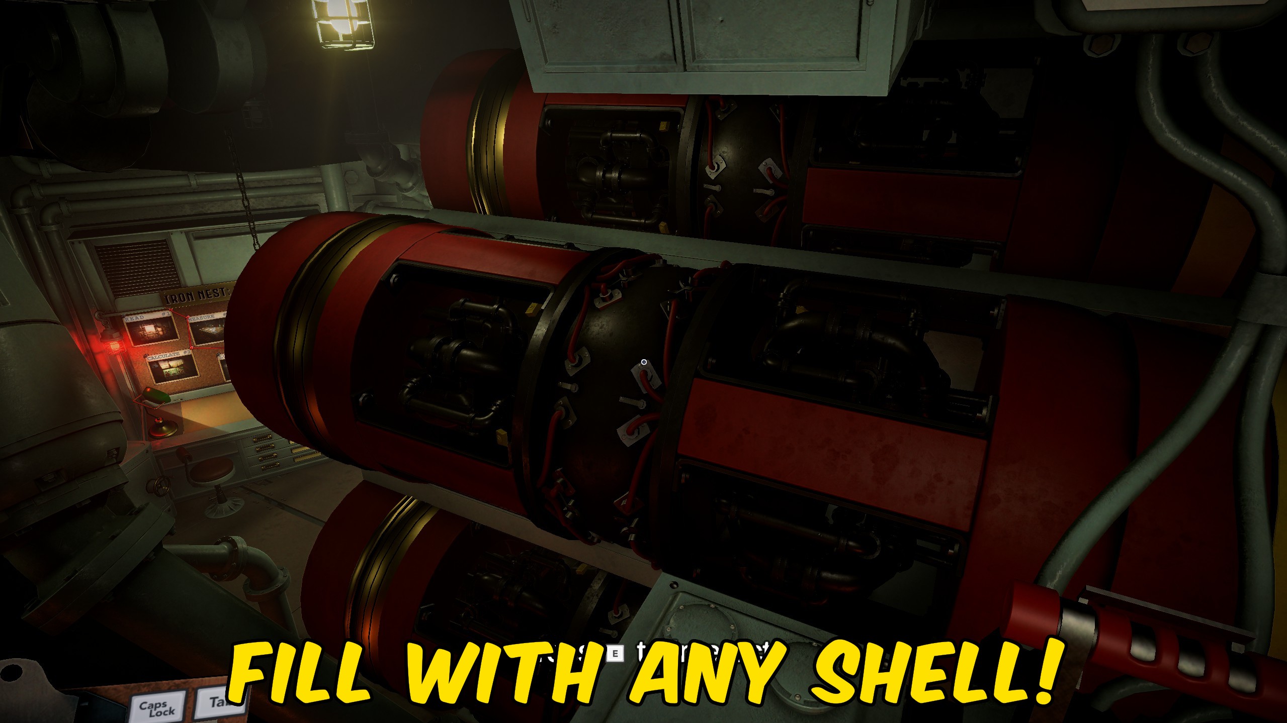 IRON NEST: Heavy Turret Simulator — Full Cylinder (screenshot 3)